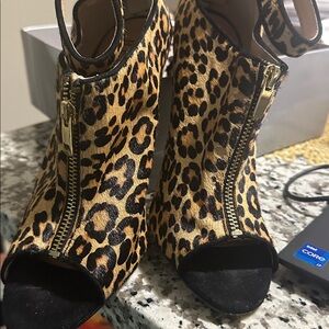 Leopard Bootie